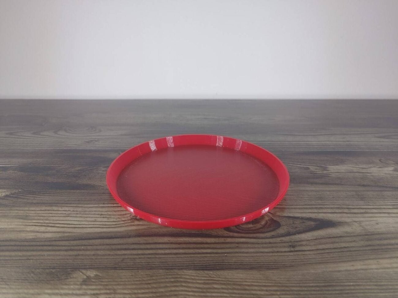 Jamie Creates 3D Printed Animal Planter Cat Medium Fire Engine Red Saucer Owl Saucer - Select Size