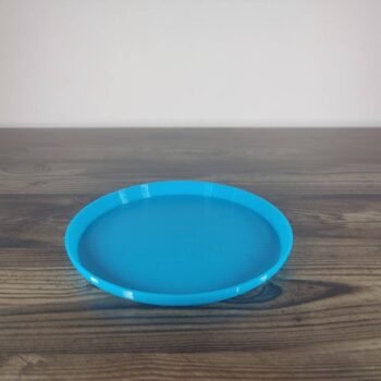 Jamie Creates 3D Printed Animal Planter Cat Medium Light Blue Saucer Owl Saucer - Select Size