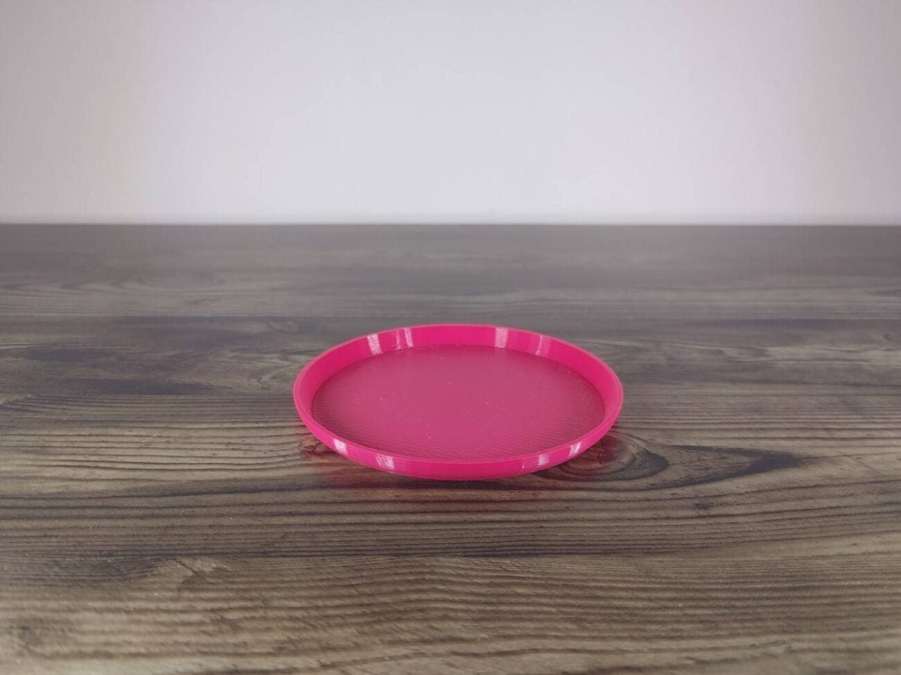 Jamie Creates 3D Printed Animal Planter Cat Small Magenta Saucer Owl Saucer - Select Size