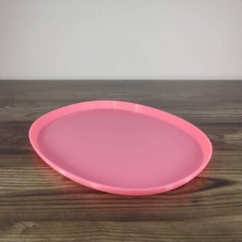 Jamie Creates 3D Printed Animal Planter Dog Medium Pink Saucer Pug Dog Saucer - Select Size