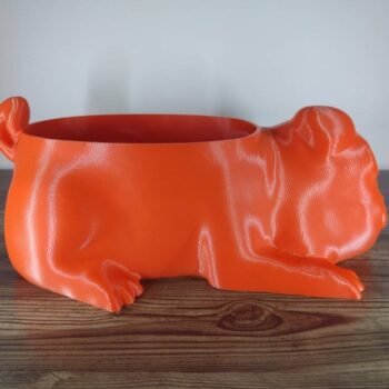 Pug Dog Planter - Select Size & Colour