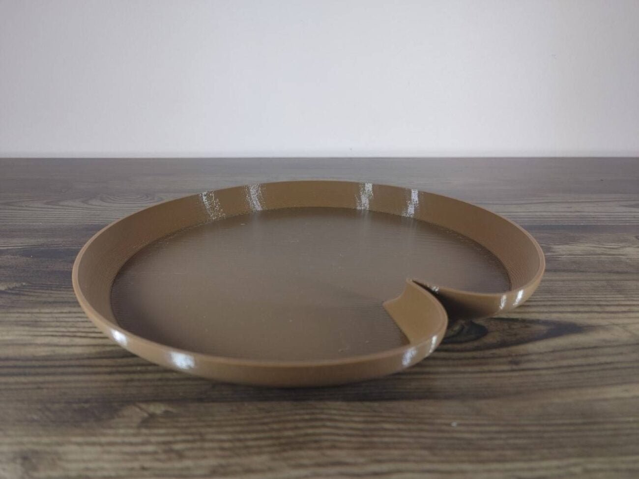 Jamie Creates 3D Printed Animal Planter Frog Medium Brown Saucer Frog Saucer - Select Size