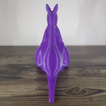 Jamie Creates 3D Printed Animal Planter Kangaroo Purple Medium Rear Kangaroo Planter - Select Size & Colour