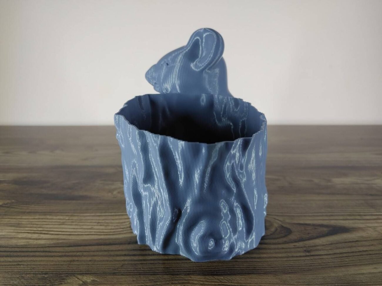 Jamie Creates 3D Printed Animal Planter Koala Grey Medium Front Koala Planter - Select Size & Colour