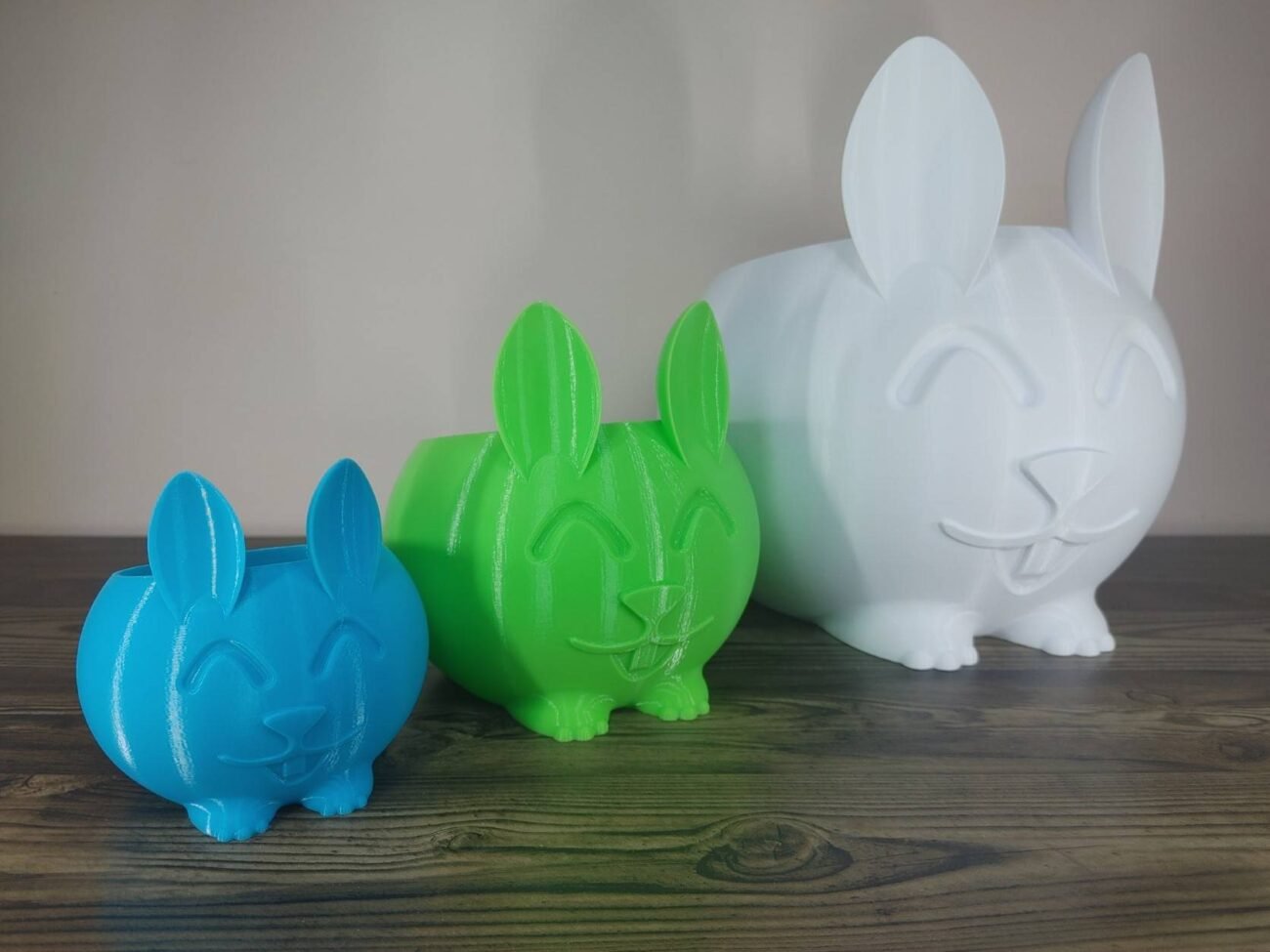 Jamie Creates 3D Printed Animal Planter Rabbit Colours Sizes Category Rabbit Planter - Select Size & Colour