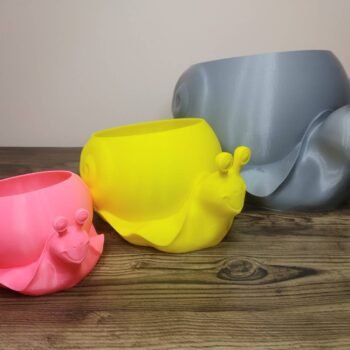 Jamie Creates 3D Printed Animal Planter Snail Colours Sizes Category Snail Planter - Select Size & Colour