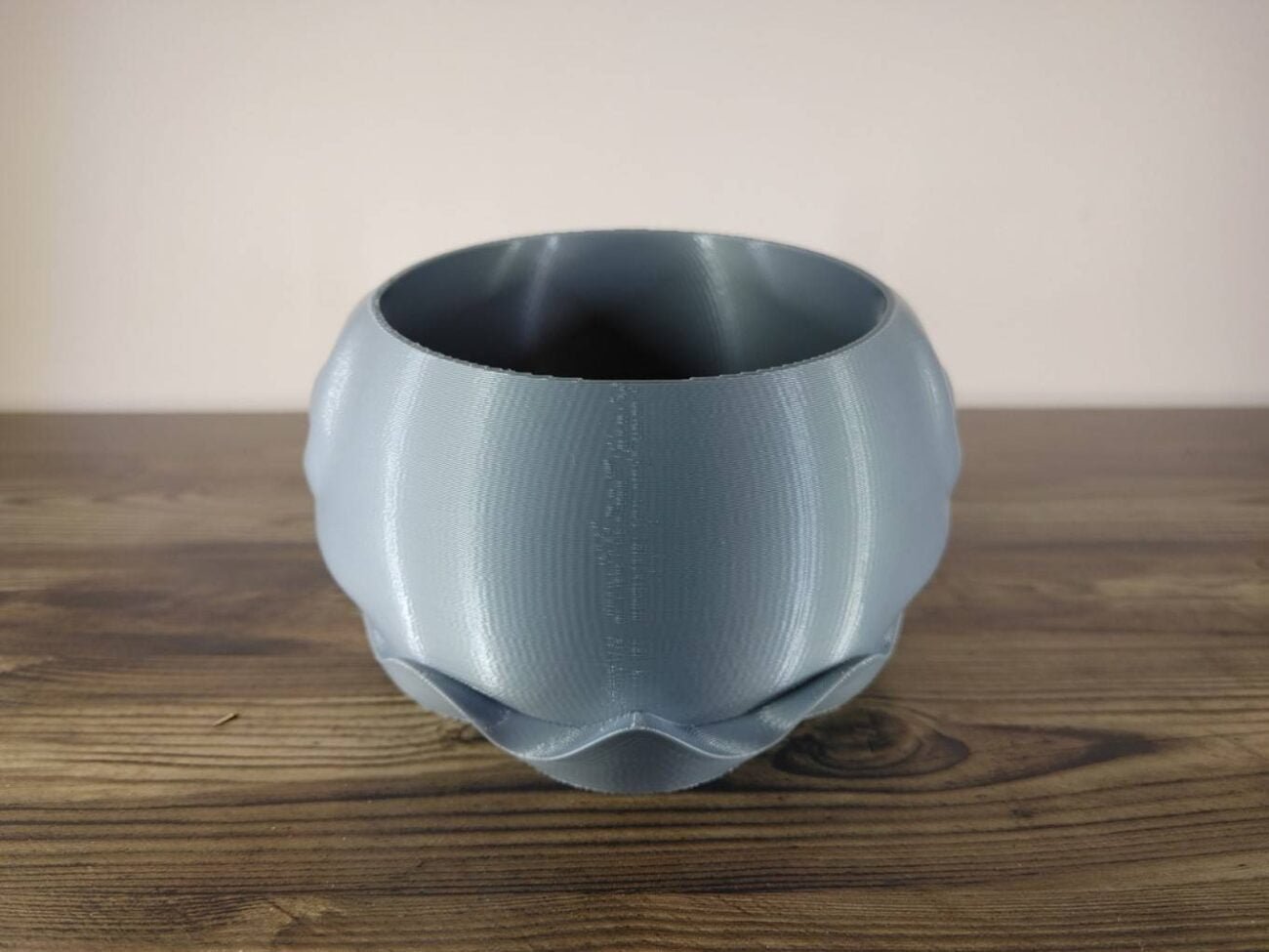 Jamie Creates 3D Printed Animal Planter Snail Silver Medium Rear Snail Planter - Select Size & Colour