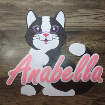 Cat - Name Plaque