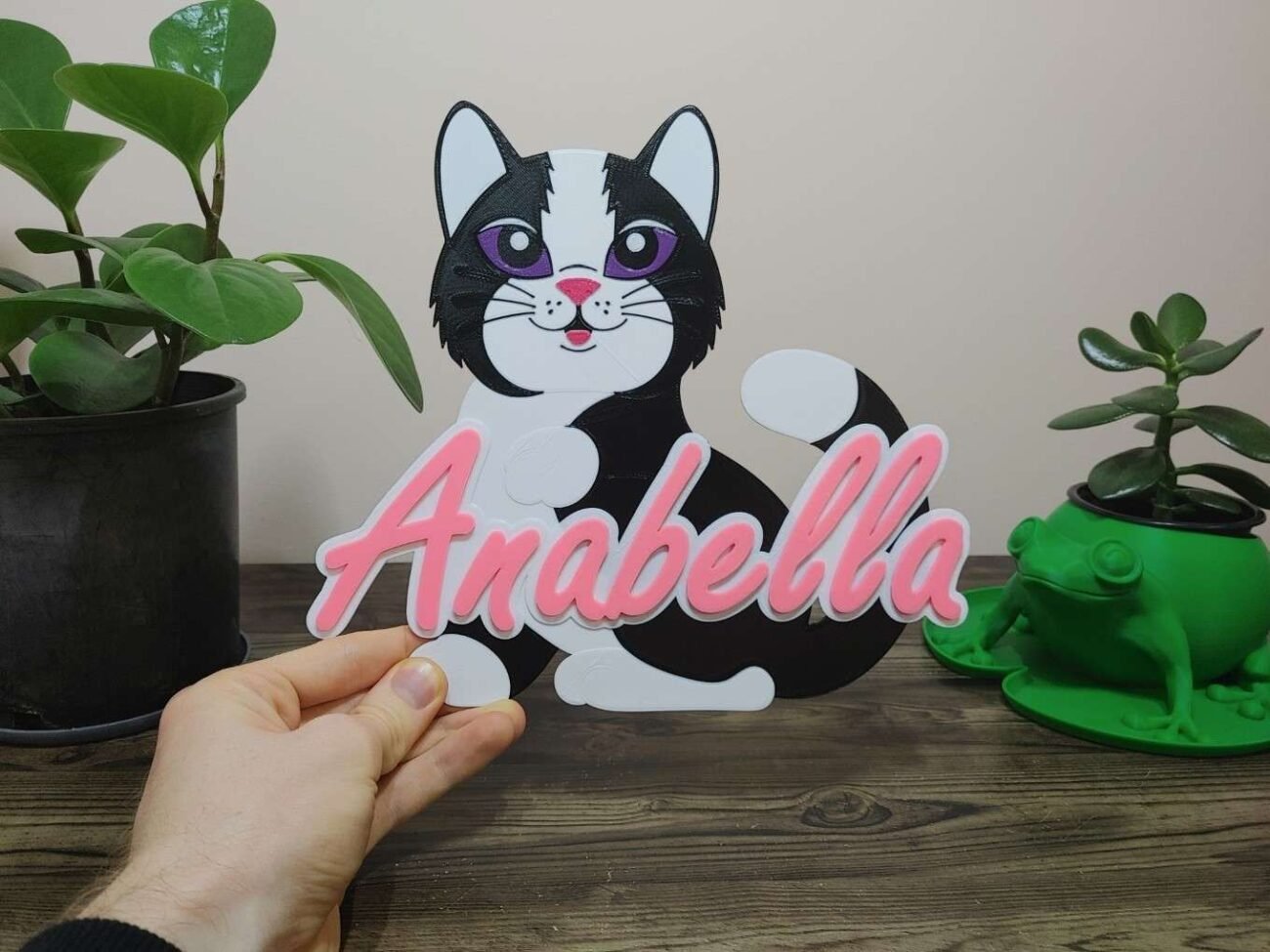 Cat - Name Plaque