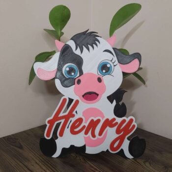 Cow - Name Plaque