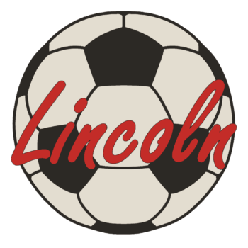 Jamie Creates 3D Printed Name Plaques Soccer Ball Lincoln Red Render Soccer Ball - Name Plaque