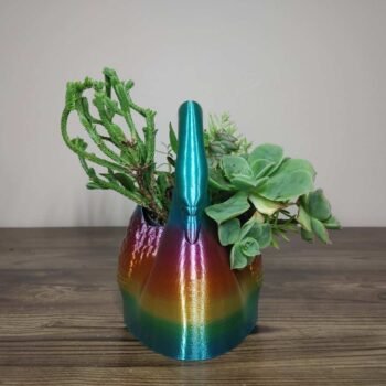 Swan Curved Planter - Rapid Rainbow - Select Size