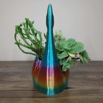 Swan Straight Planter - Rapid Rainbow - Select Size