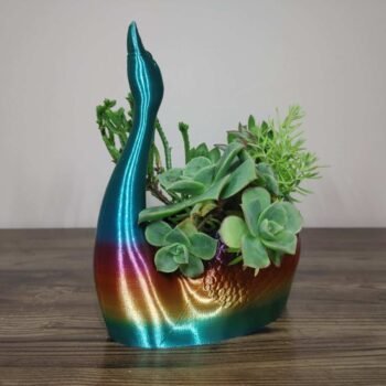 Swan Straight Planter - Rapid Rainbow - Select Size