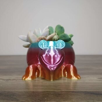 Tortoise Planter - Rapid Rainbow - Select Size