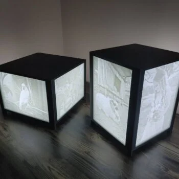 Modern Lithophane Light Box