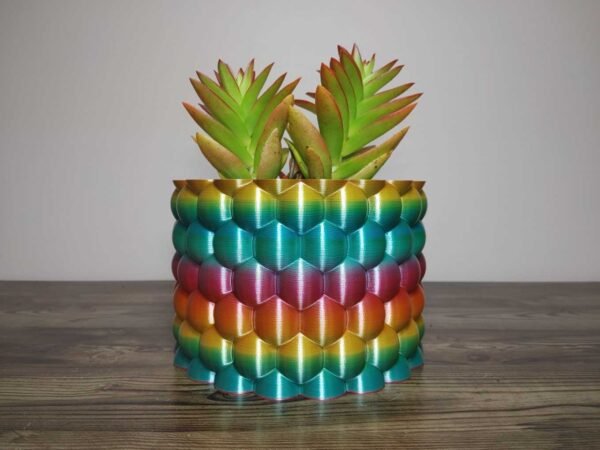 Bubbly Vase Rapid Rainbow - Select Size