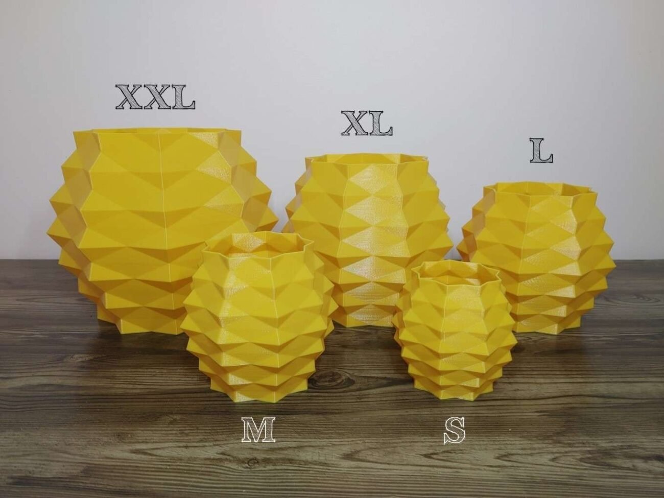 Jamie Creates 3D Printed Vase Planter Pineapple Complete Set Pineapple Vase - Select Size