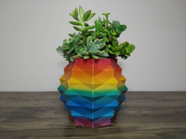 Pineapple Vase Rapid Rainbow - Select Size