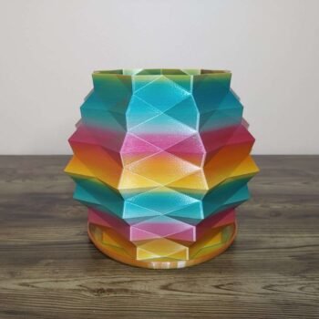 Pineapple Vase Rapid Rainbow - Select Size