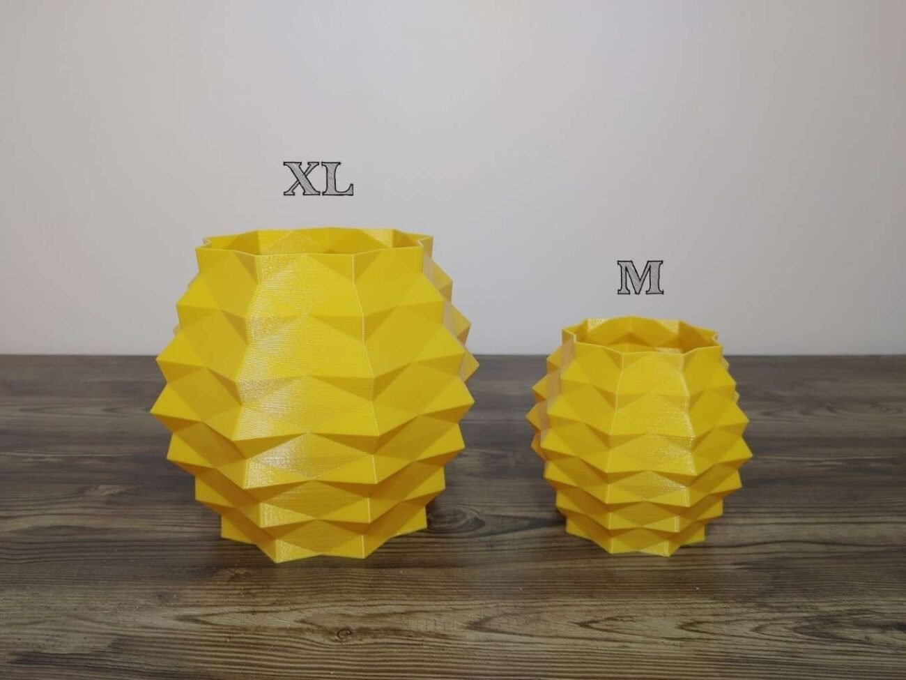 Jamie Creates 3D Printed Vase Planter Pineapple Small Set of 3 Pineapple Vase - Select Size