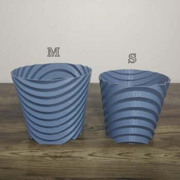 Jamie Creates 3D Printed Vase Planter Stepped Small Set of 2 Stepped Saucer - Select Size