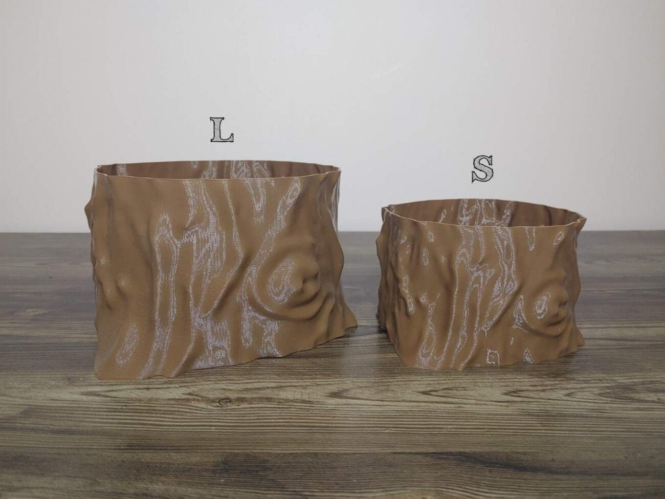 Jamie Creates 3D Printed Vase Planter Tree Medium Set of 2 Tree Vase - Select Size