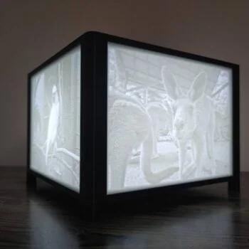 Modern Lithophane Light Box